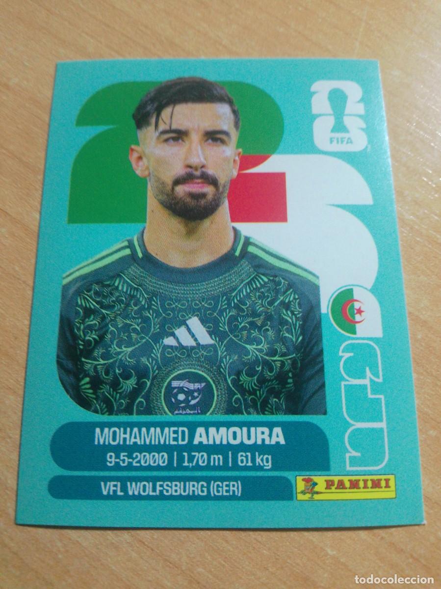 Cromos de f&uacute;tbol: AMOURA ARGELIA ALG 20 MUNDIAL FIFA WORLD CUP 2026 26 PANINI STICKERS NUEVO