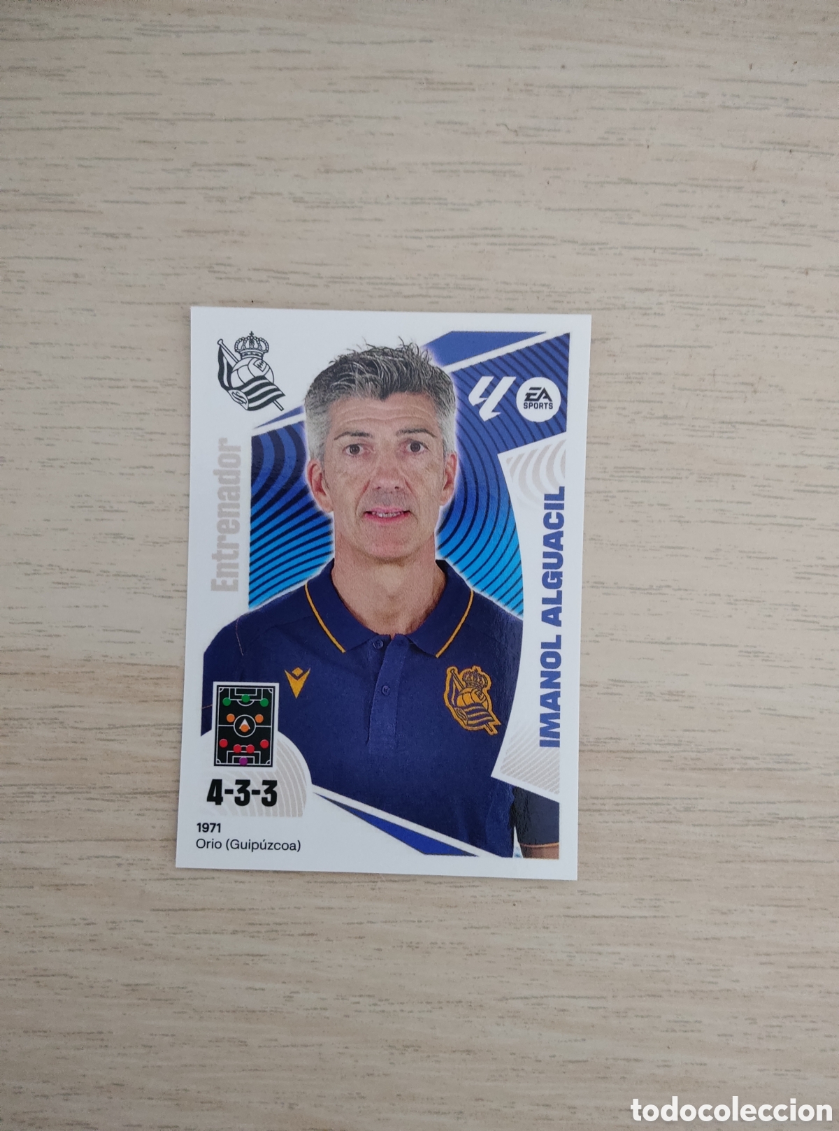 Cromos de f&uacute;tbol: 2 IMANOL ALGUACIL REAL SOCIEDAD LIGA ESTE 2024 2025