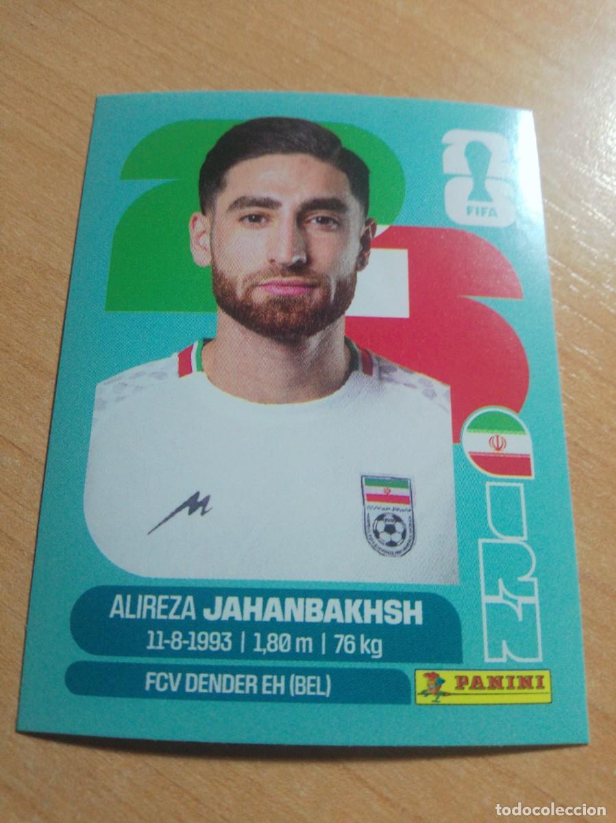 Cromos de f&uacute;tbol: JAHANBAKHSH IR&Aacute;N IRN 19 MUNDIAL FIFA WORLD CUP 2026 26 PANINI STICKERS NUEVO