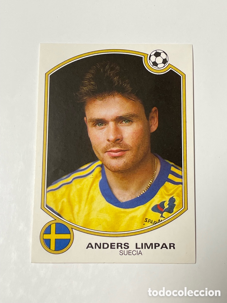 Cromos de f&uacute;tbol: Anders Limpar Suecia Panini 92/93 #200