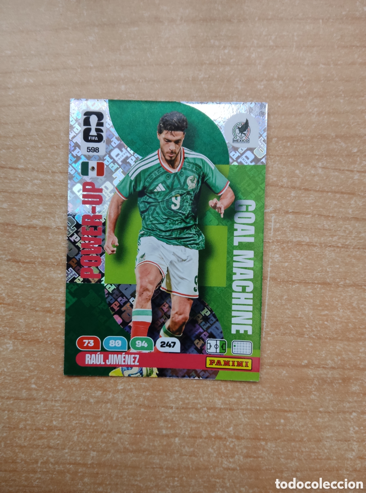 Cromos de f&uacute;tbol: 598 RAUL JIMENEZ MEXICO ADRENALYN XL MUNDIAL 2026