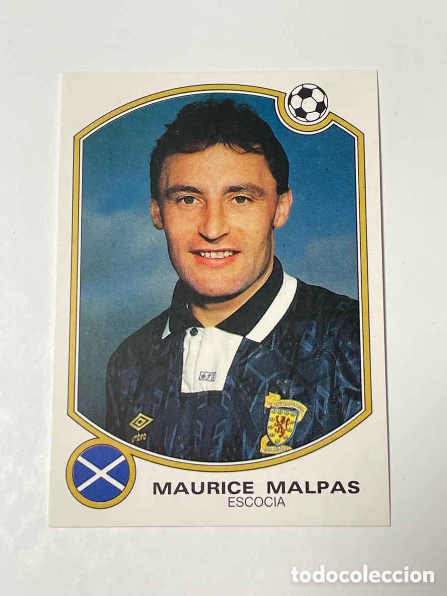 Cromos de f&uacute;tbol: Maurice Malpas Escocia Panini 92/93 #202
