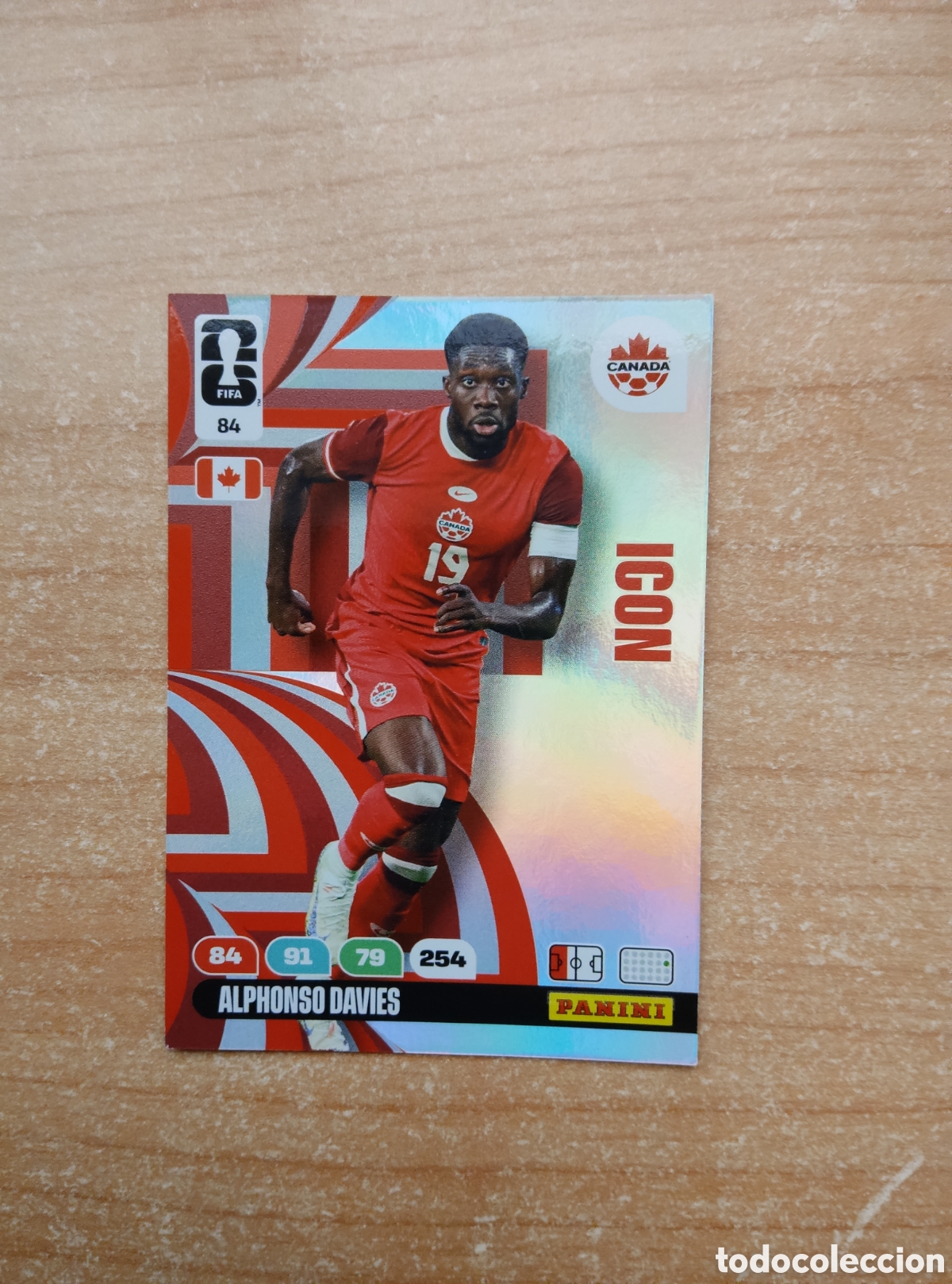 Cromos de f&uacute;tbol: 84 DAVIES CANADA ICON ADRENALYN XL MUNDIAL 2026