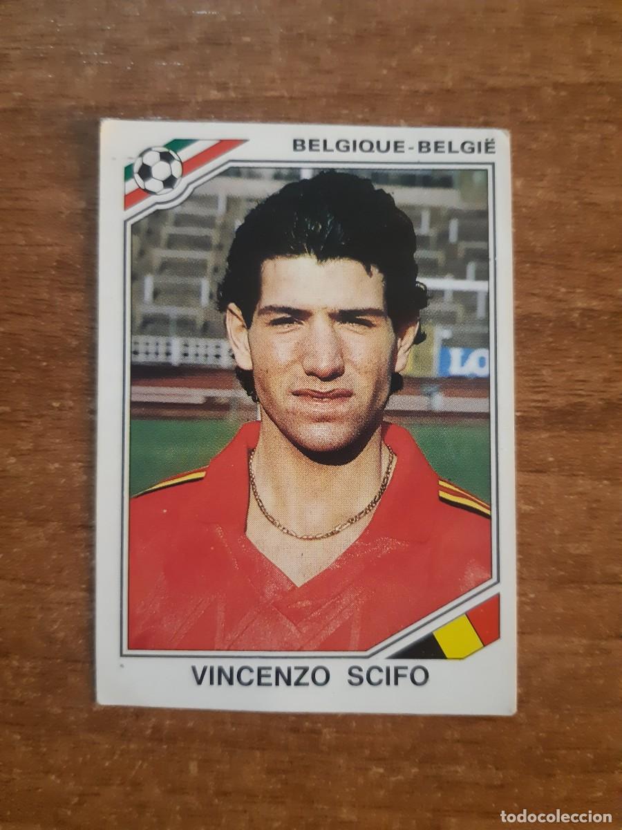 Cromos de f&uacute;tbol: N&deg;138 VINCENZO SCIFO (B&Eacute;LGICA) MUNDIAL M&Eacute;XICO 86 PANINI. NUNCA PEGADO, SIN PEGAR
