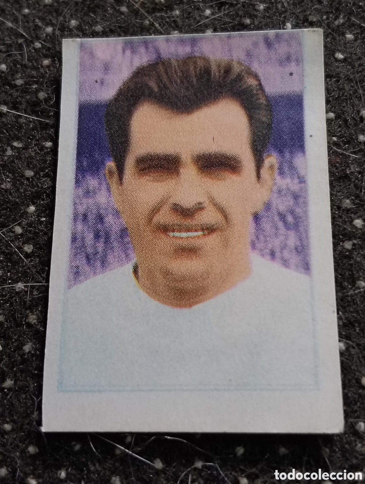 Cromos de f&uacute;tbol: N&deg; 58 Evaristo Real Madrid Liga 1963-64 de Ruiz Romero, perfecto estado y sin pegar