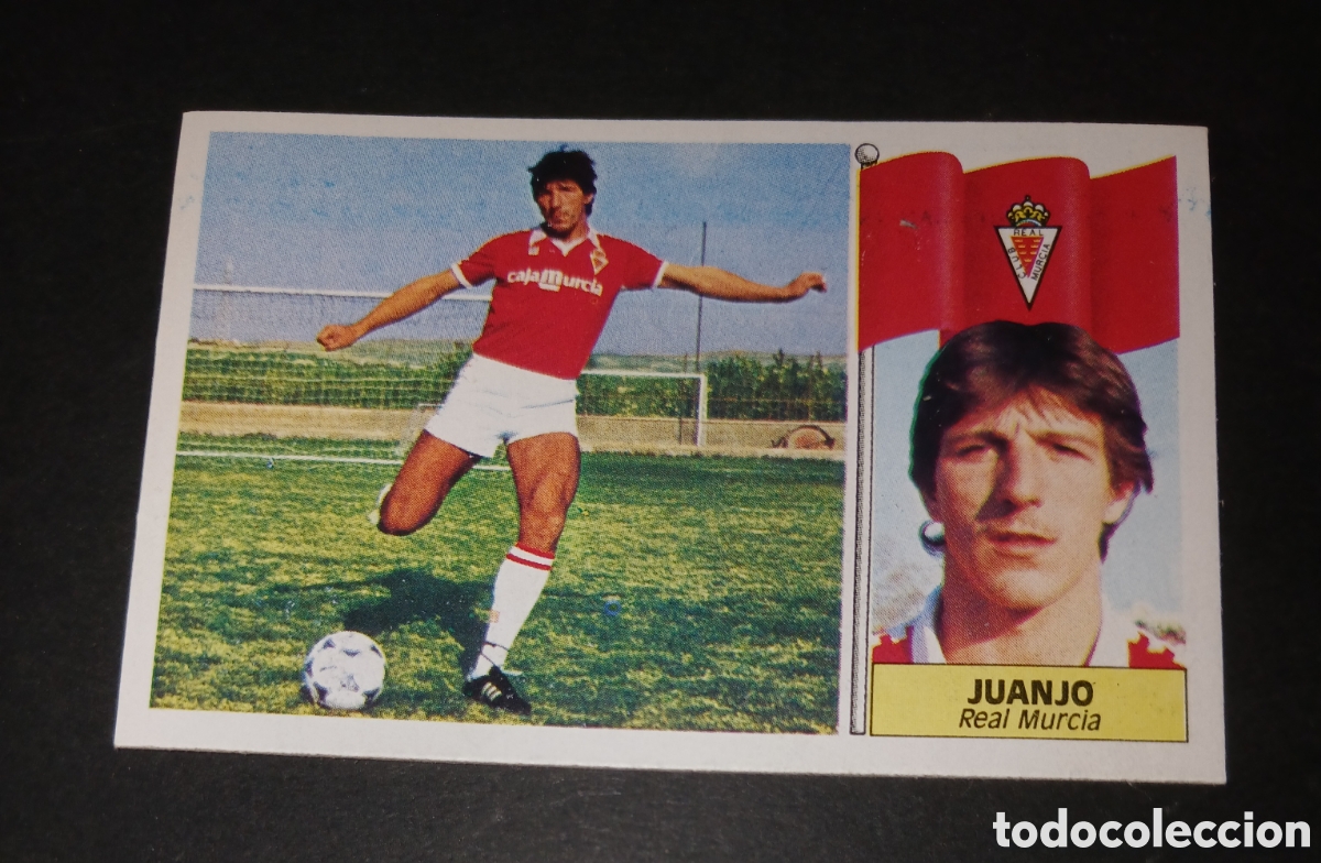 Cromos de f&uacute;tbol: Cromo Juanjo - Real Murcia - Ediciones Este Liga 1986/1987 (86-87) - Nuevo Sin Pegar