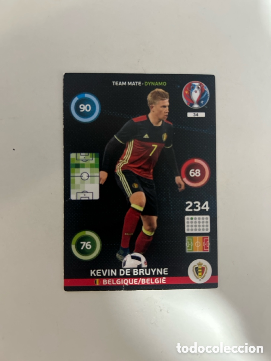 Cromos de f&uacute;tbol: Kevin De Bruyne EURO 2016 (34)