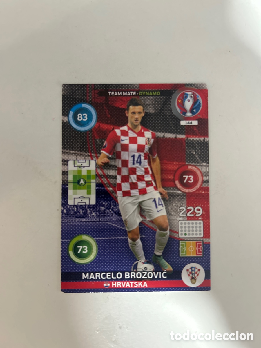 Cromos de f&uacute;tbol: Marcelo Brozović EURO2016 (144)