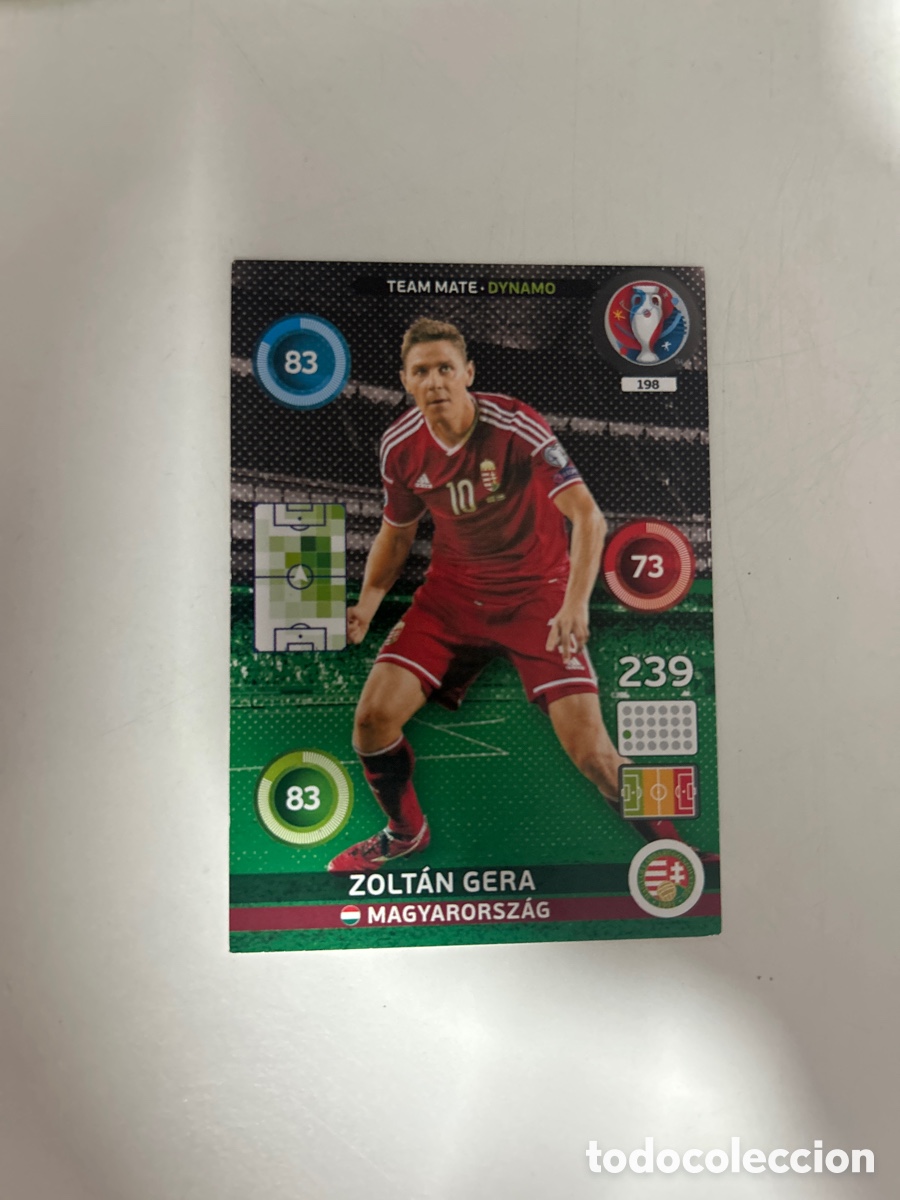 Cromos de f&uacute;tbol: Zolt&aacute;n Gera EURO2016 (198)