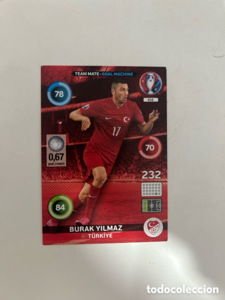 Cromos de f&uacute;tbol: Burak Yilmaz EURO2016 (416)
