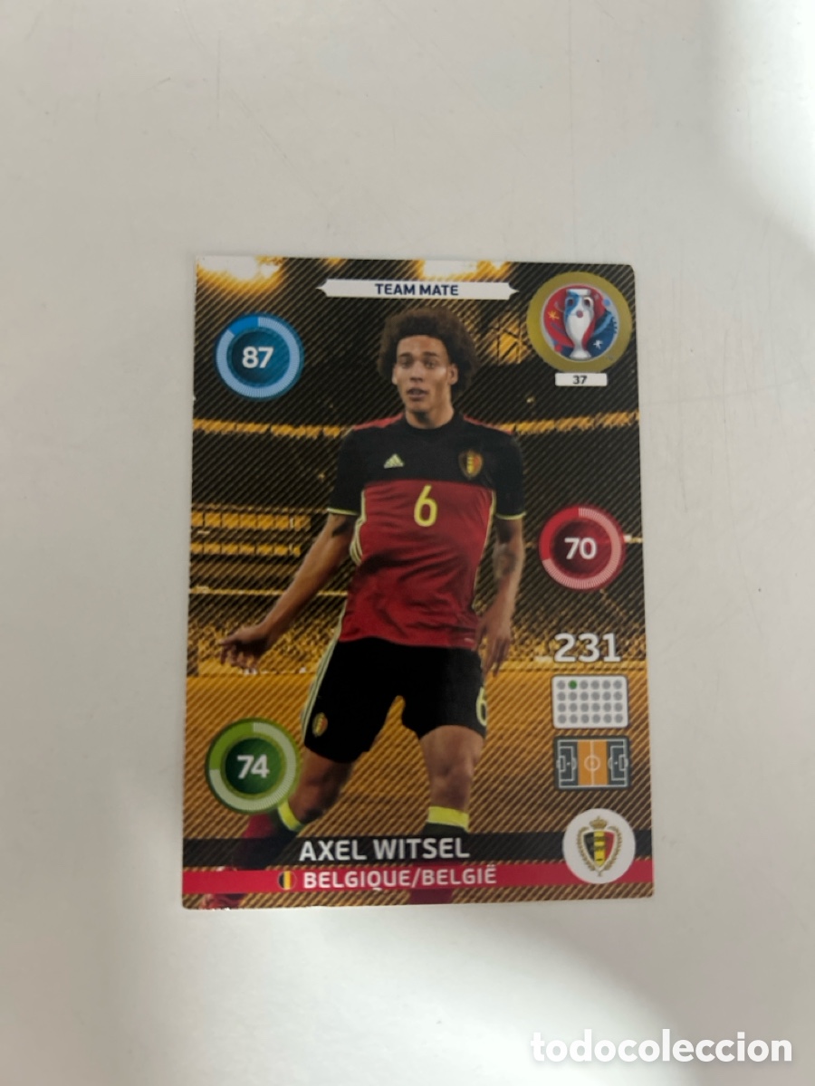 Cromos de f&uacute;tbol: Axel Witsel EURO2016 (37)