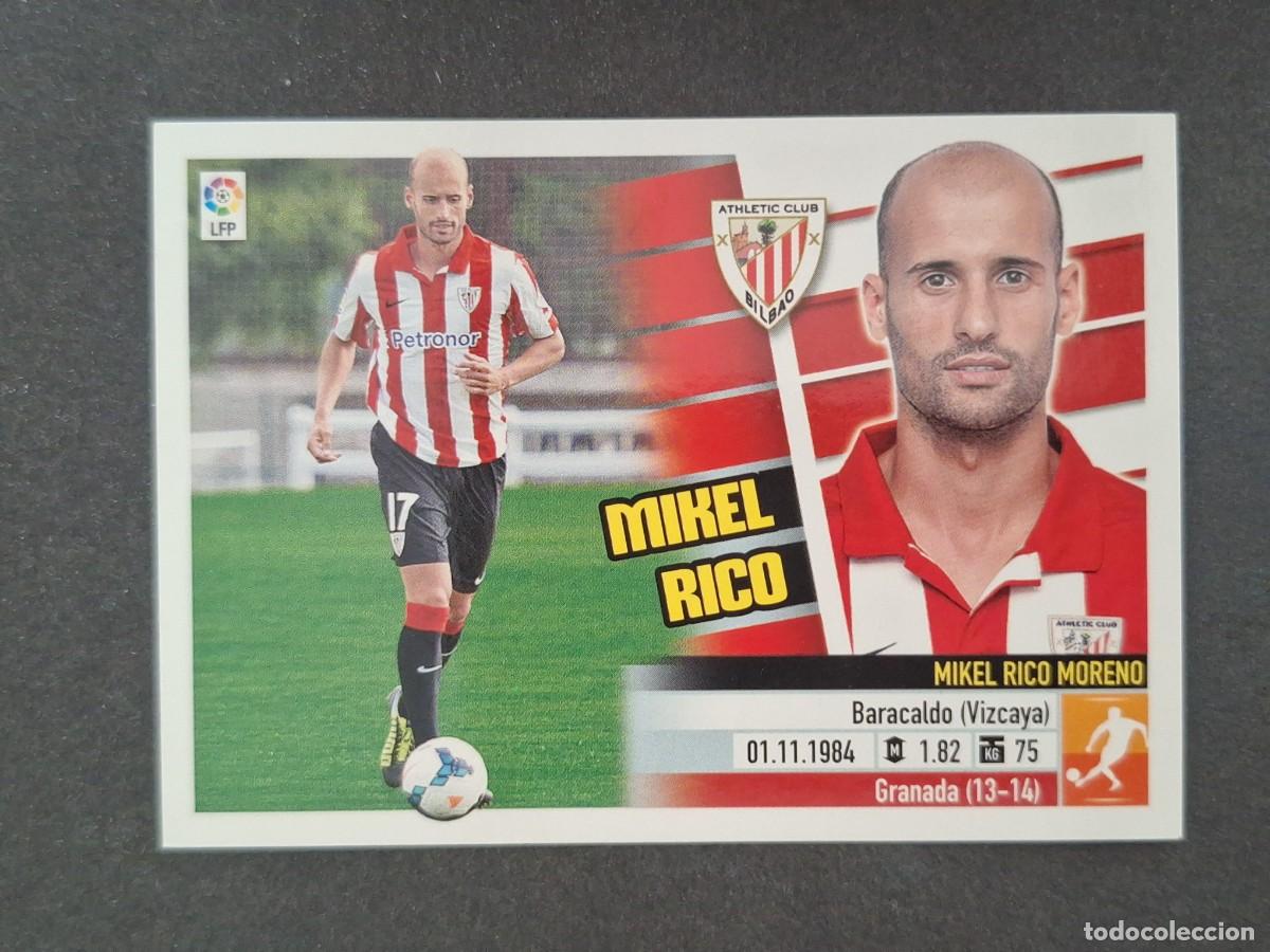 Cromos de f&uacute;tbol: L5 MIKEL RICO ATHLETIC CLUB DE BILBAO FICHAJE 51 LIGA ESTE 2013 2014 13 14 NUNCA PEGADO SIN PEGAR