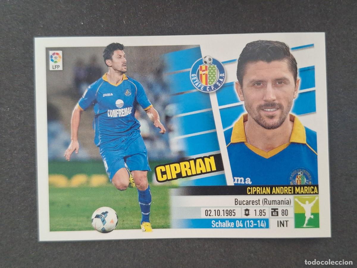 Cromos de f&uacute;tbol: L5 CIPRIAN GETAFE C. F. FICHAJE 64 BIS LIGA ESTE 2013 2014 13 14 NUNCA PEGADO SIN PEGAR