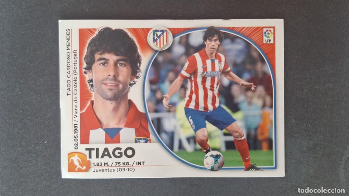 Cromos de f&uacute;tbol: L4 TIAGO ATLETICO DE MADRID LIGA ESTE 2014 2015 14 15 NUNCA PEGADO SIN PEGAR