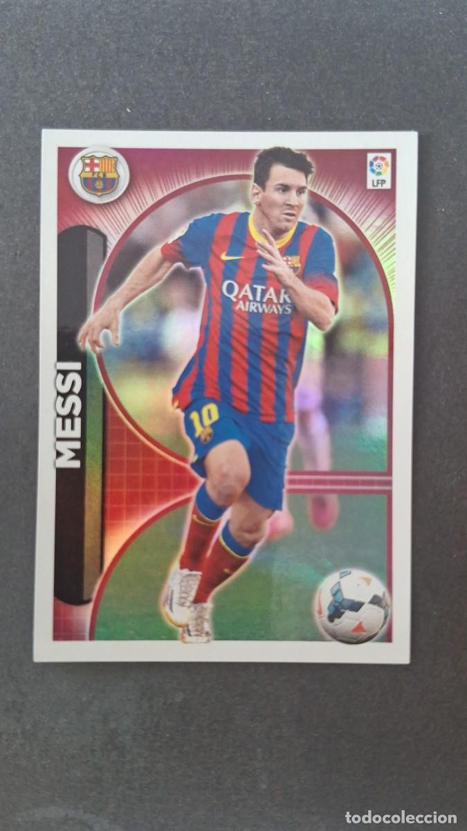 Football Stickers: L4 MESSI F. C. BARCELONA LIGA ESTE 2014 2015 14 15 NUNCA PEGADO SIN PEGAR