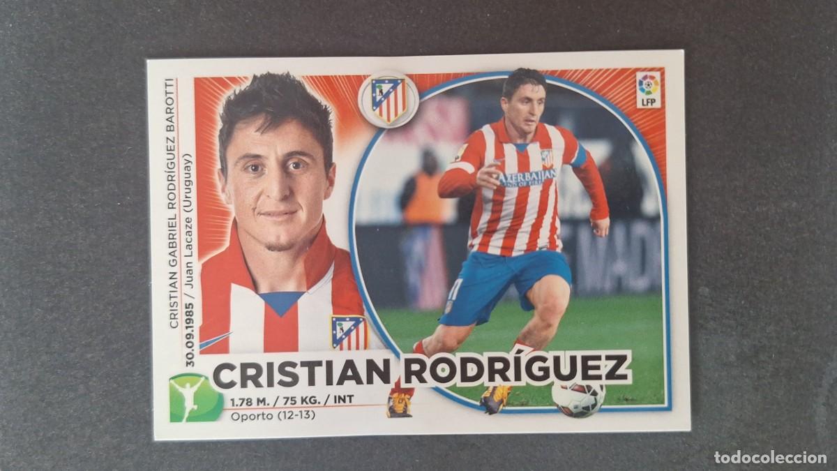 Cromos de f&uacute;tbol: L4 CRISTIAN RODRIGUEZ ATLETICO DE MADRID COLOCA LIGA ESTE 2014 2015 14 15 NUNCA PEGADO SIN PEGAR