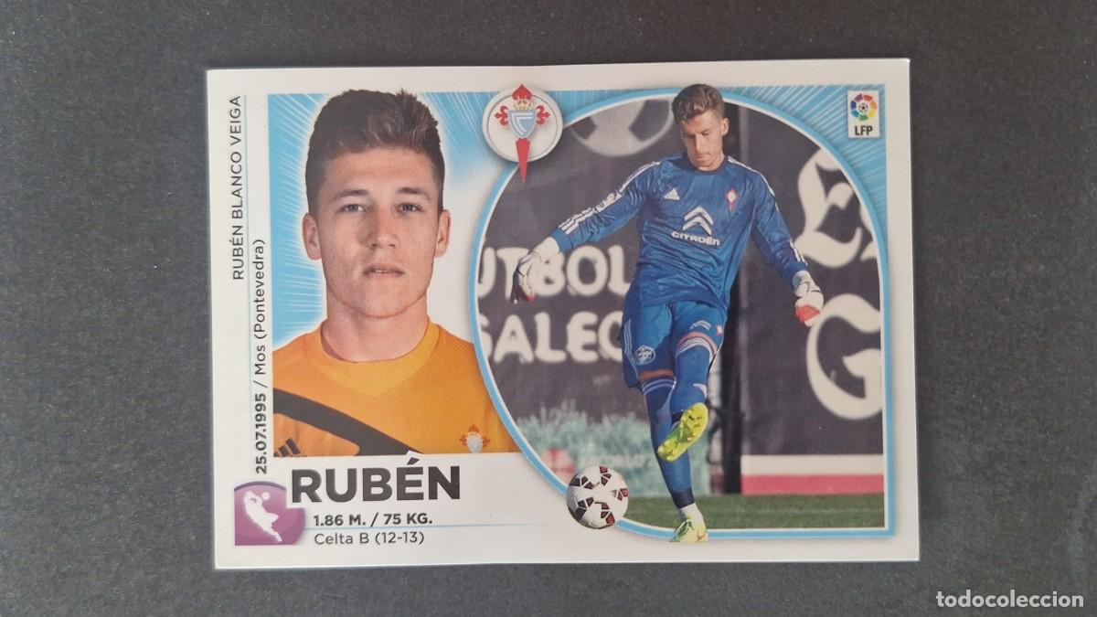 Cromos de f&uacute;tbol: L4 RUBEN CELTA DE VIGO COLOCA LIGA ESTE 2014 2015 14 15 NUNCA PEGADO SIN PEGAR