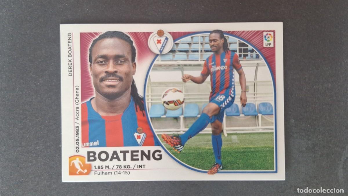 Cromos de f&uacute;tbol: L4 BOATENG S. D. EIBAR COLOCA LIGA ESTE 2014 2015 14 15 NUNCA PEGADO SIN PEGAR