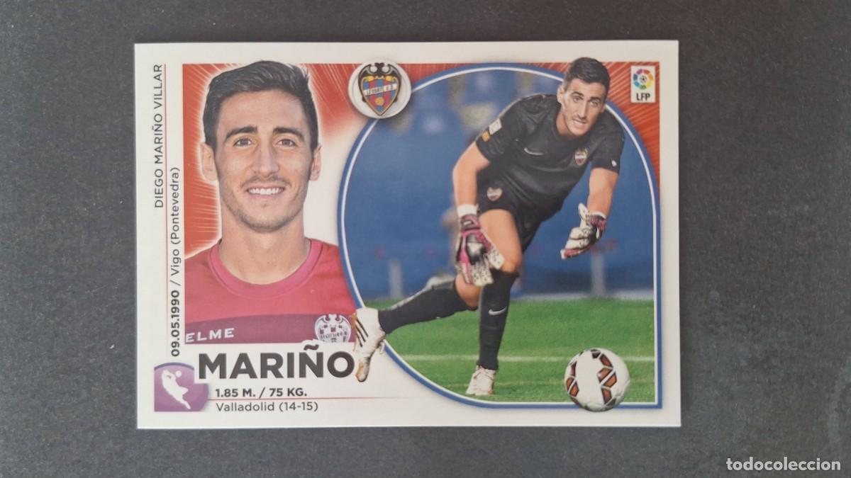 Cromos de f&uacute;tbol: L4 MARI&Ntilde;O LEVANTE U. D. COLOCA LIGA ESTE 2014 2015 14 15 NUNCA PEGADO SIN PEGAR
