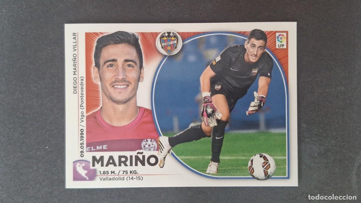 Cromos de f&uacute;tbol: L4 MARI&Ntilde;O LEVANTE U. D. COLOCA LIGA ESTE 2014 2015 14 15 NUNCA PEGADO SIN PEGAR