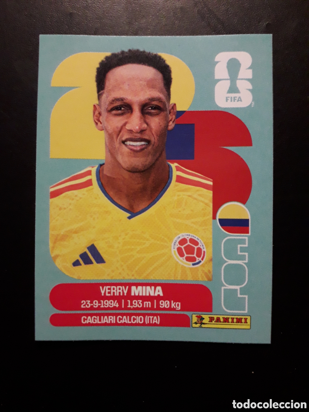 Cromos de f&uacute;tbol: MINA COLOMBIA COL 5 MUNDIAL F&Uacute;TBOL 2026 FIFA WORLD CUP PANINI SIN PEGAR PEDIDO M&Iacute;NIMO 3&euro;