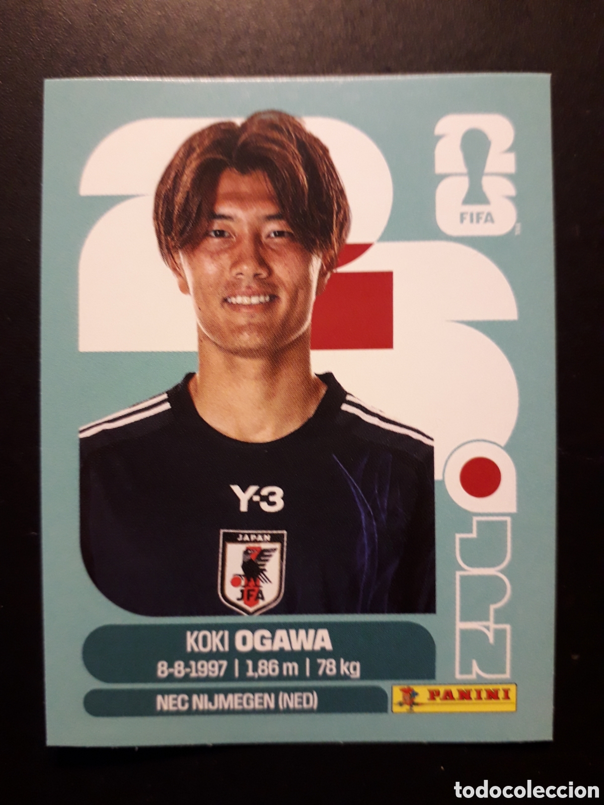 Cromos de f&uacute;tbol: OGAWA JAP&Oacute;N JPN 19 MUNDIAL F&Uacute;TBOL 2026 FIFA WORLD CUP PANINI SIN PEGAR PEDIDO M&Iacute;NIMO 3&euro;