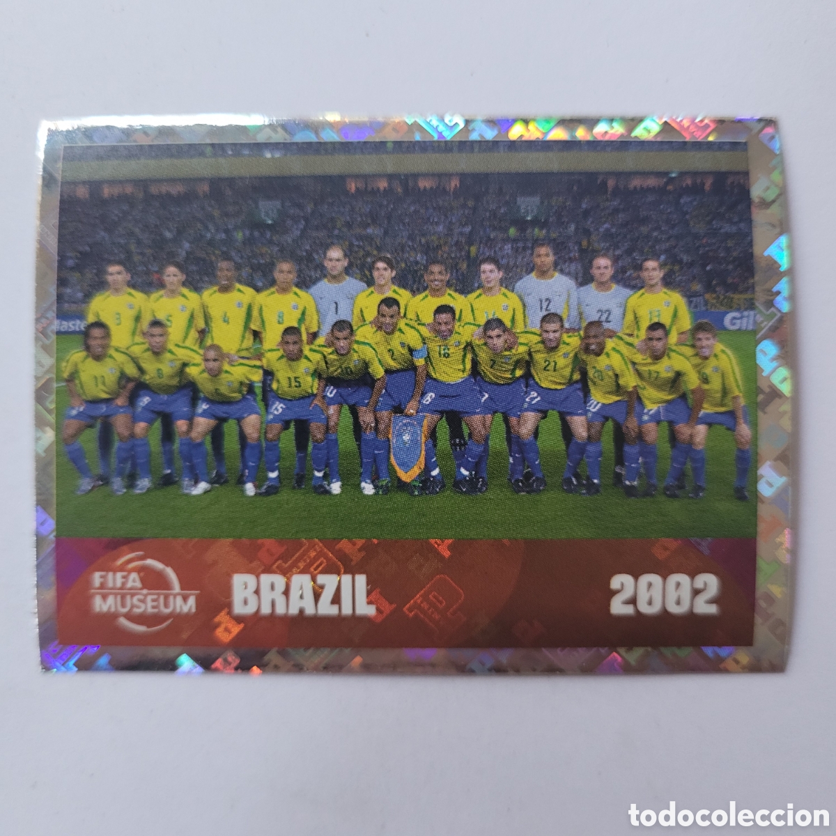 Cromos de f&uacute;tbol: FWC 16 Brazil 2002 [Sticker, Team] / FIFA World Cup 2026