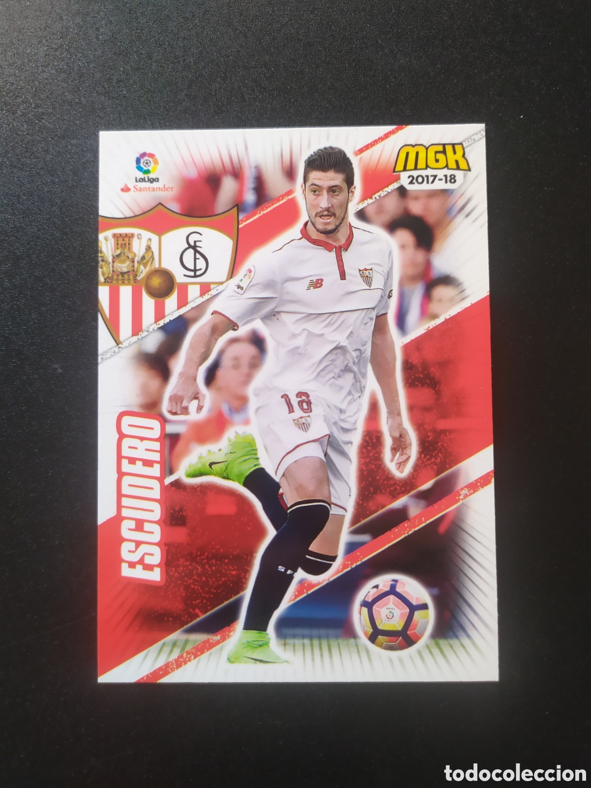Cromos de f&uacute;tbol: Megacracks 2017 2018 17 18 panini Escudero n&deg; 468 Sevilla