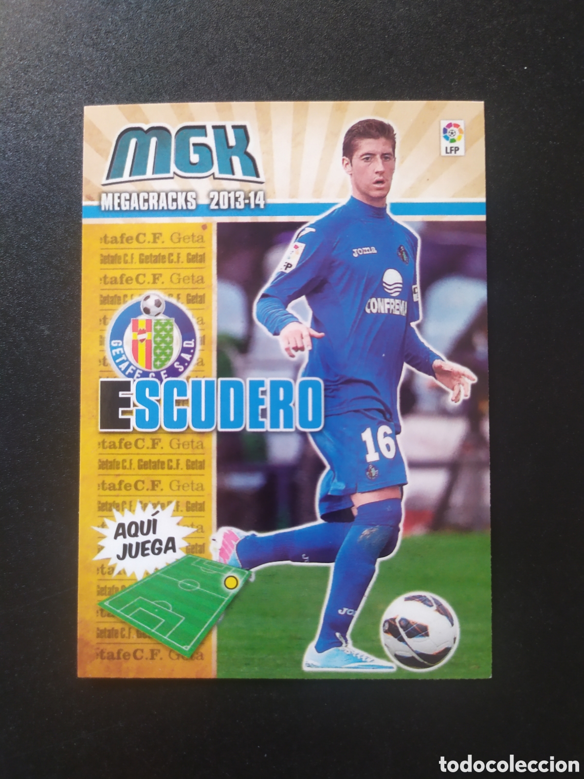 Fu&szlig;ball-Sticker: Megacracks 2013 2014 13 14 panini Escudero n&deg; 153 Getafe