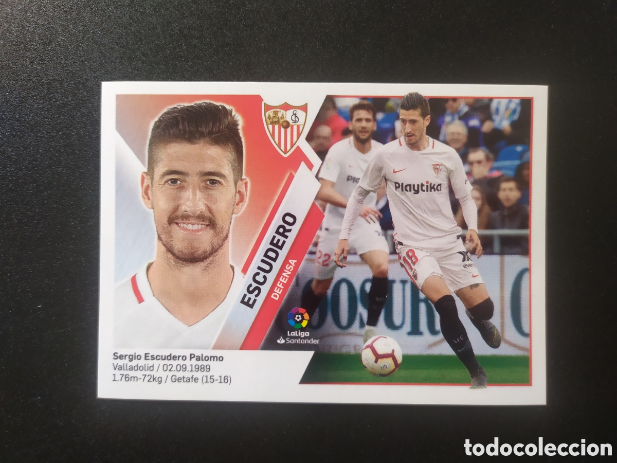 Fu&szlig;ball-Sticker: Liga este 2019 2020 19 20 panini Escudero n&deg; 8 Sevilla