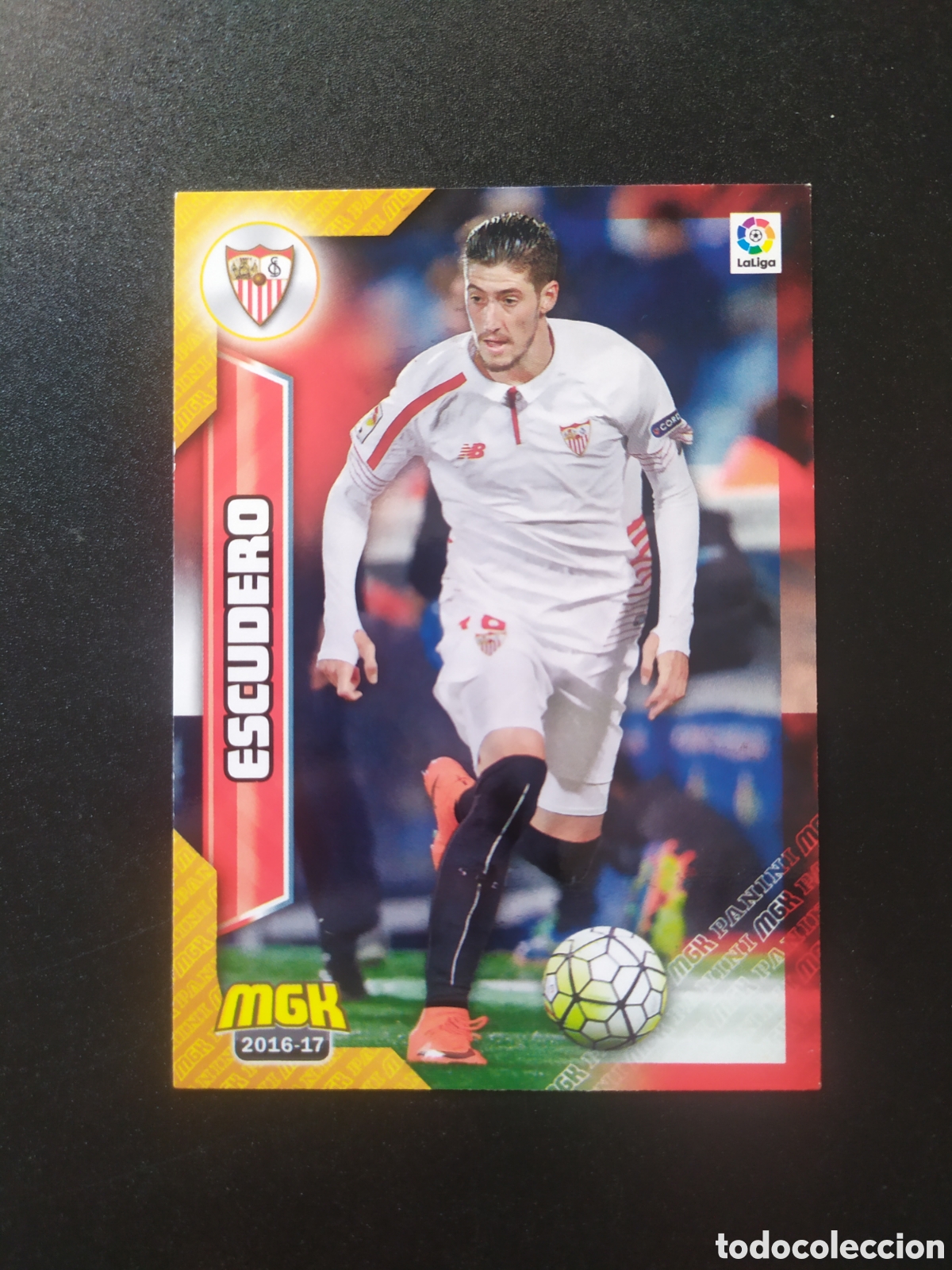 Cromos de f&uacute;tbol: Megacracks 2016 2017 16 17 panini Escudero n&deg; 443 Sevilla