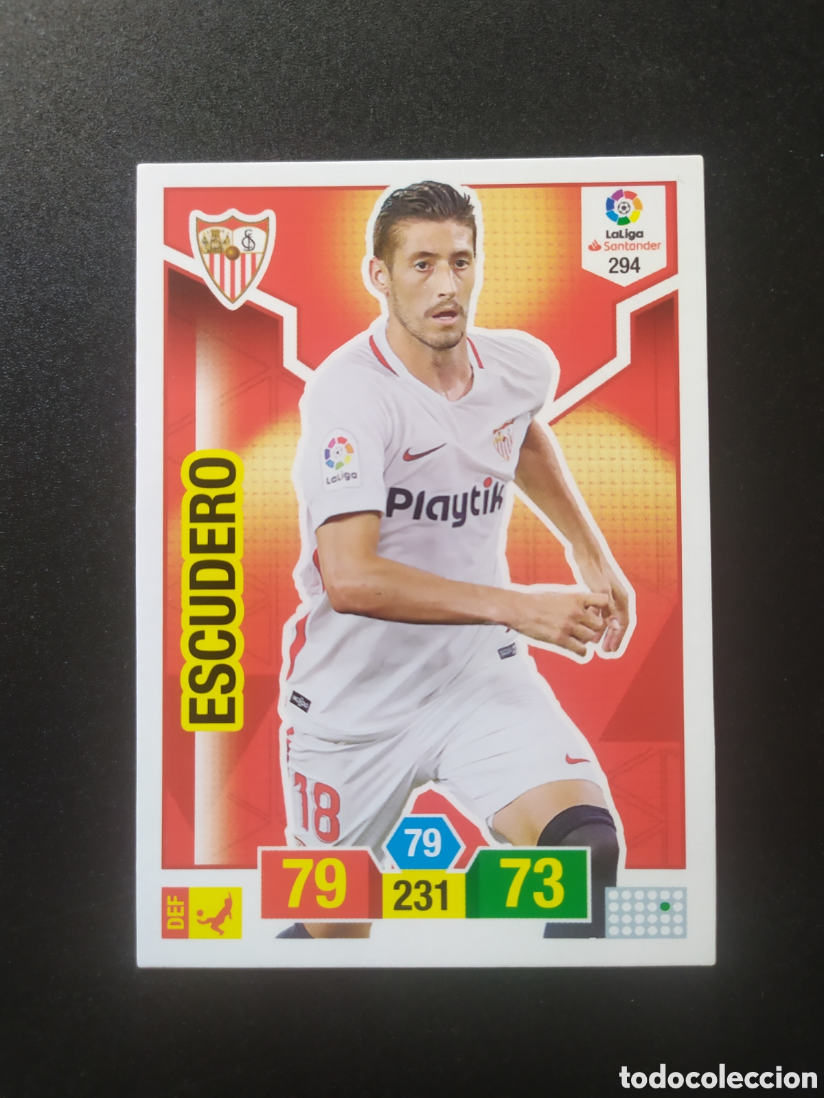 Football Stickers: Adrenalyn 2018 2019 18 19 panini Escudero n&deg; 294 Sevilla