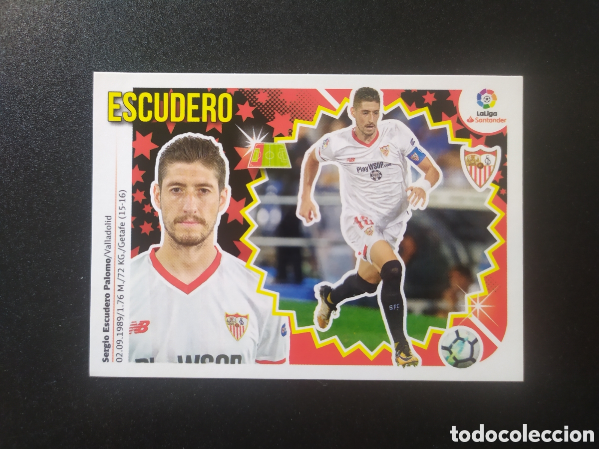 Football Stickers: Liga este 2018 2019 18 19 panini Escudero n&deg; 7A 7 A Sevilla