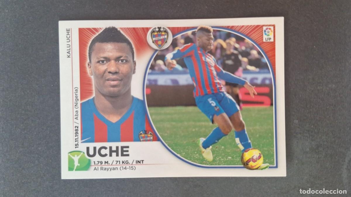 Cromos de f&uacute;tbol: L4 UCHE LEVANTE U. D. MERCADO INVIERNO LIGA ESTE 2014 2015 14 15 NUNCA PEGADO SIN PEGAR