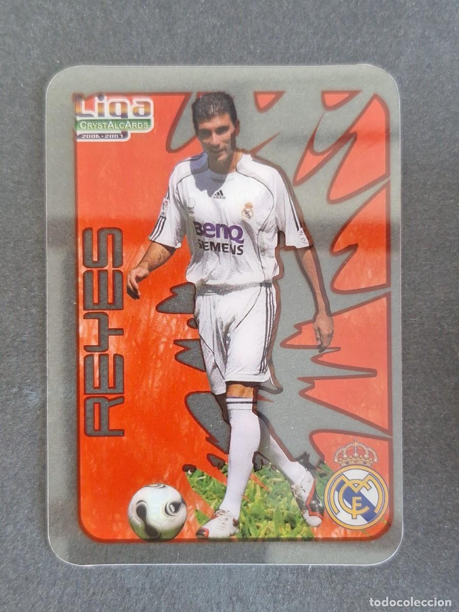 Cartes &agrave; collectionner de Football: L1 REYES REAL MADRID 29 MUNDICROMO CRYSTALCARDS LIGA 2006 2007 06 07