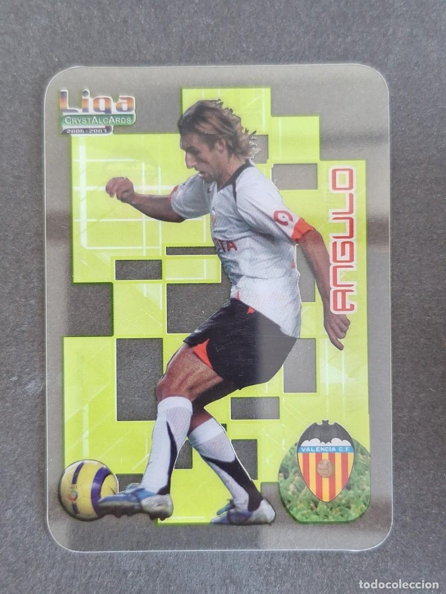 Football Stickers: L1 ANGULO VALENCIA C. F. 51 MUNDICROMO CRYSTALCARDS LIGA 2006 2007 06 07