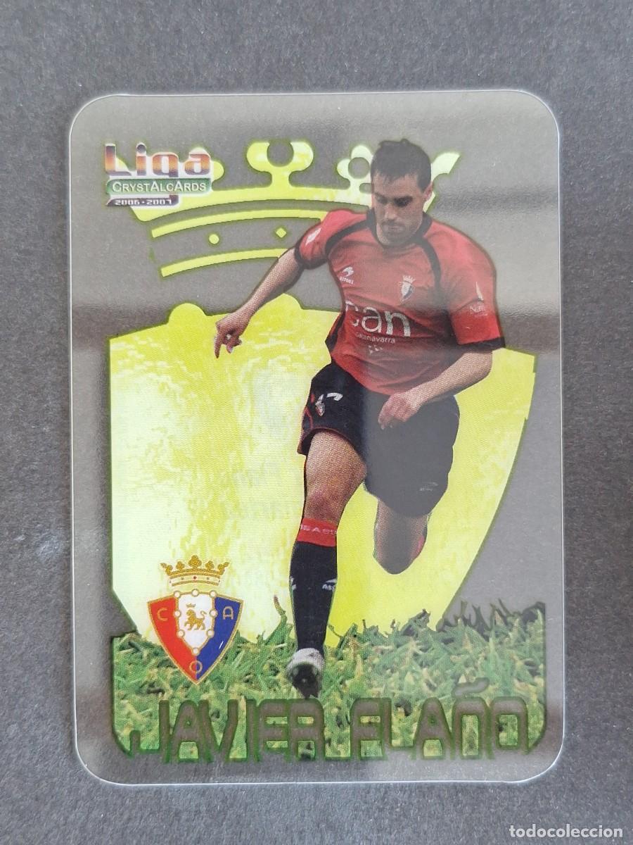 Football Stickers: L1 JAVIER FLA&Ntilde;O C. A. OSASUNA 59 MUNDICROMO CRYSTALCARDS LIGA 2006 2007 06 07