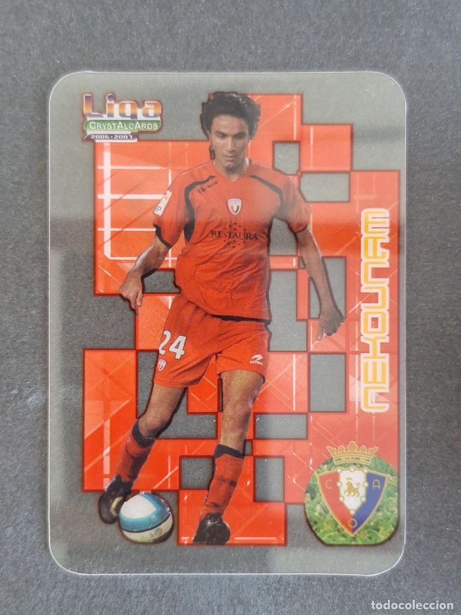 Football Stickers: L1 NEKOUNAM C. A. OSASUNA 60 MUNDICROMO CRYSTALCARDS LIGA 2006 2007 06 07