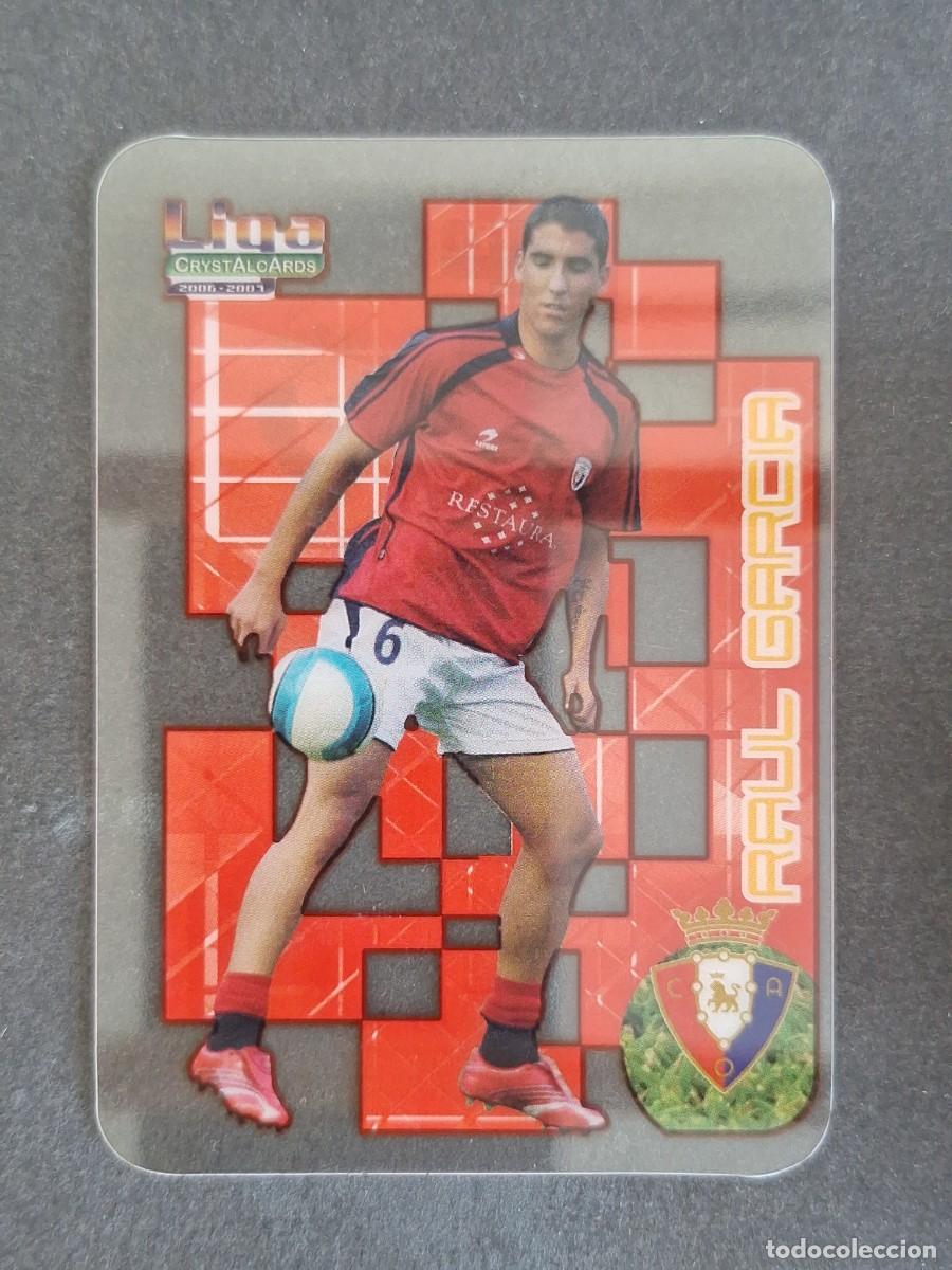 Football Stickers: L1 RAUL GARCIA C. A. OSASUNA 68 MUNDICROMO CRYSTALCARDS LIGA 2006 2007 06 07