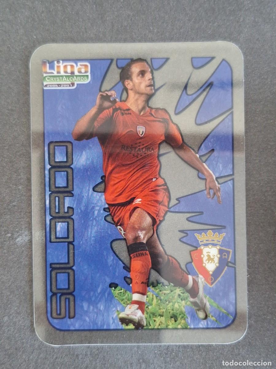 Football Stickers: L1 SOLDADO C. A. OSASUNA 70 MUNDICROMO CRYSTALCARDS LIGA 2006 2007 06 07
