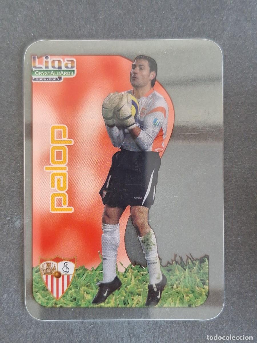 Cromos de f&uacute;tbol: L1 PALOP SEVILLA F. C. 75 MUNDICROMO CRYSTALCARDS LIGA 2006 2007 06 07