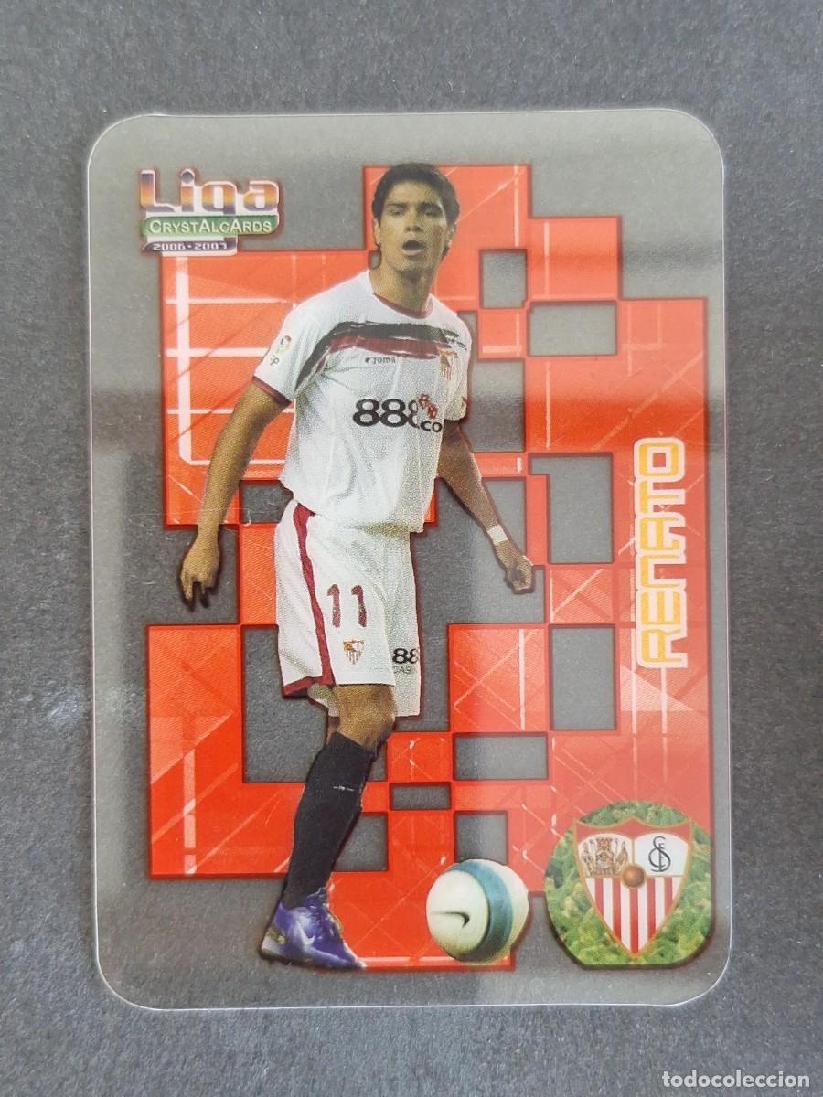 Cromos de f&uacute;tbol: L1 RENATO SEVILLA F. C. 83 MUNDICROMO CRYSTALCARDS LIGA 2006 2007 06 07
