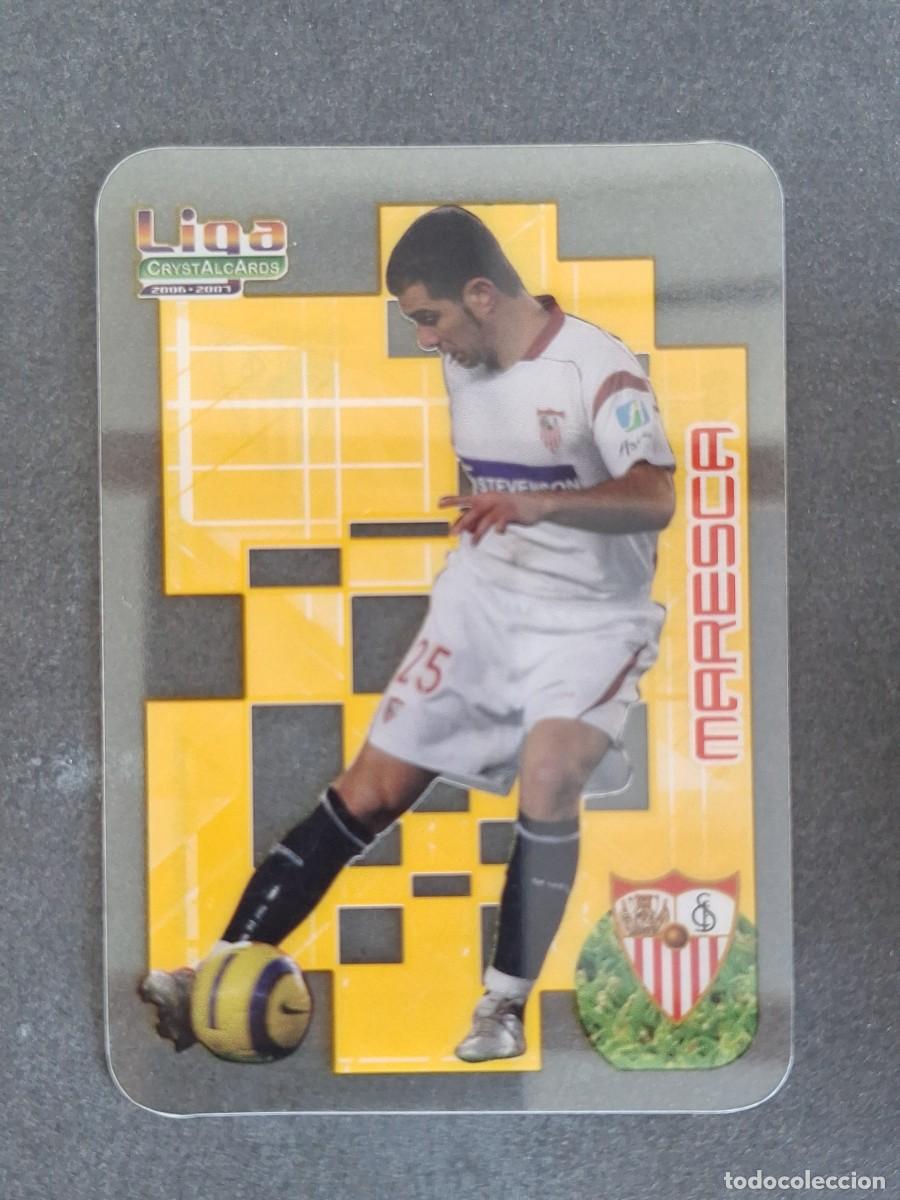 Cromos de f&uacute;tbol: L1 MARESCA SEVILLA F. C. 84 MUNDICROMO CRYSTALCARDS LIGA 2006 2007 06 07
