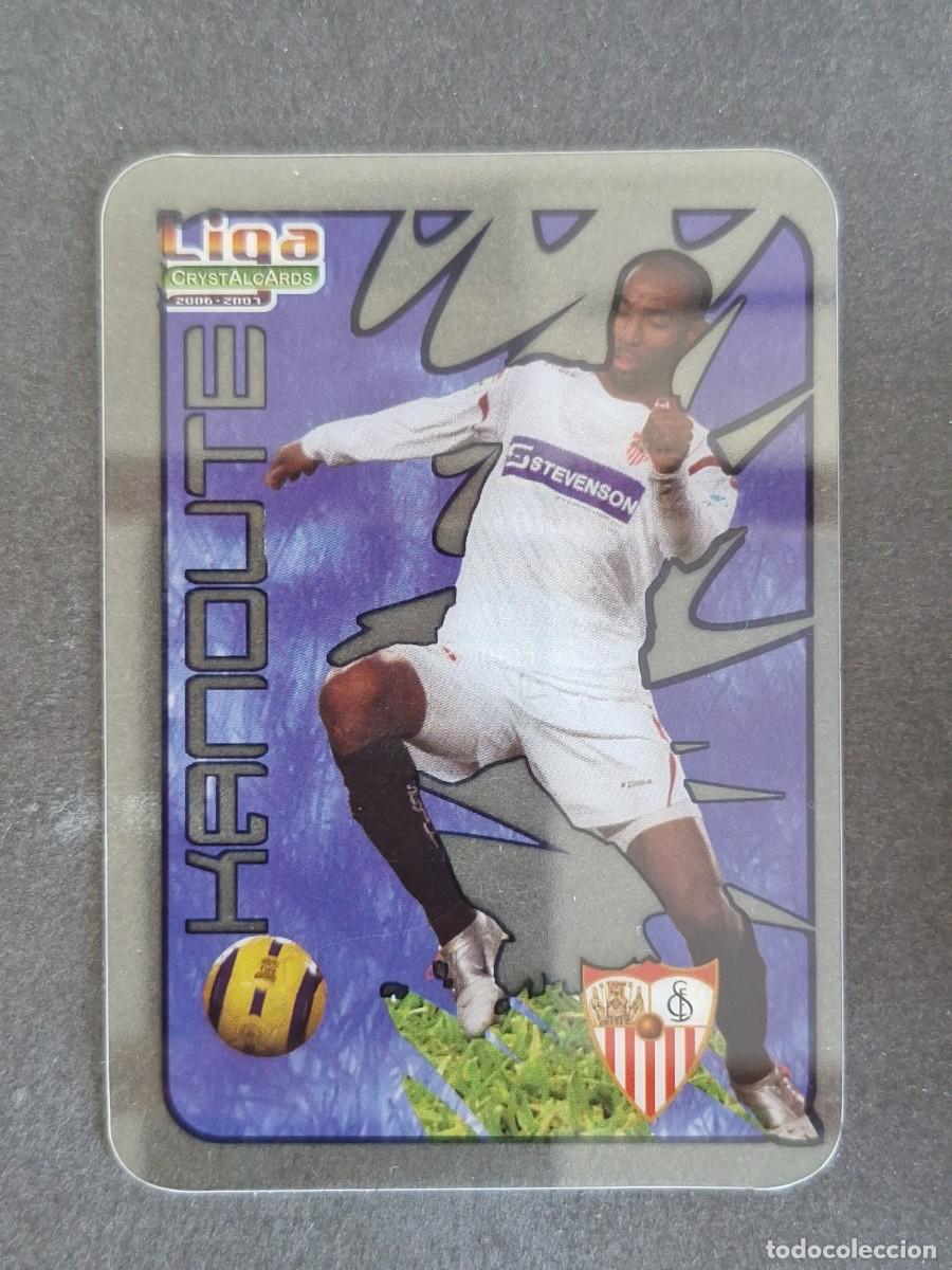 Cromos de f&uacute;tbol: L1 KANOUTE SEVILLA F. C. 89 MUNDICROMO CRYSTALCARDS LIGA 2006 2007 06 07