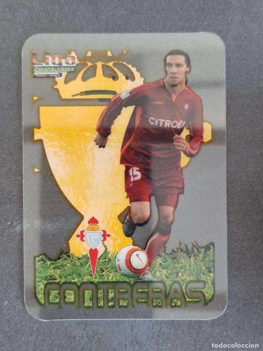 Cromos de f&uacute;tbol: L1 CONTRERAS CELTA DE VIGO 96 MUNDICROMO CRYSTALCARDS LIGA 2006 2007 06 07