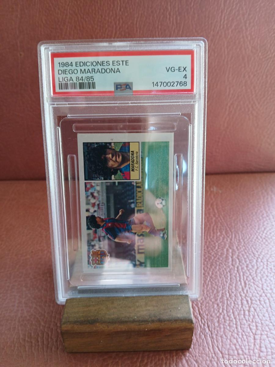 Cromos de f&uacute;tbol: DIEGO ARMANDO MARADONA. 1984 Ediciones Este/ PANINI.
