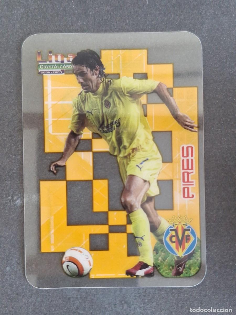 Cartes &agrave; collectionner de Football: L1 PIRES VILLARREAL C. F. 119 MUNDICROMO CRYSTALCARDS LIGA 2006 2007 06 07