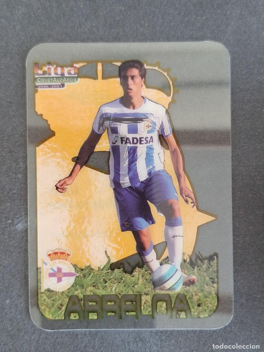 Cromos de f&uacute;tbol: L1 ARBELOA DEPORTIVO DE LA CORU&Ntilde;A 135 MUNDICROMO CRYSTALCARDS LIGA 2006 2007 06 07