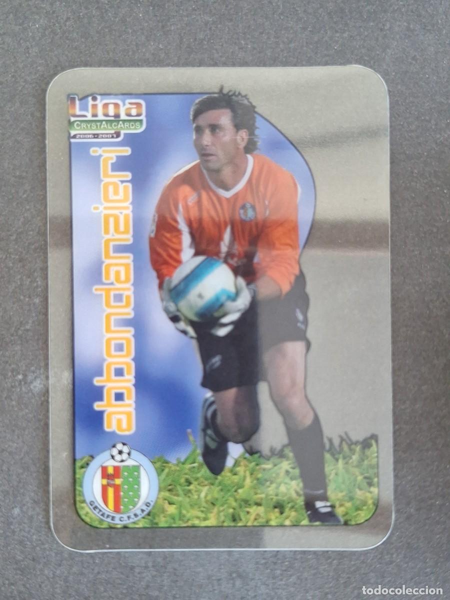 Cromos de f&uacute;tbol: L1 ABBONDANZIERI GETAFE C. F. 147 MUNDICROMO CRYSTALCARDS LIGA 2006 2007 06 07