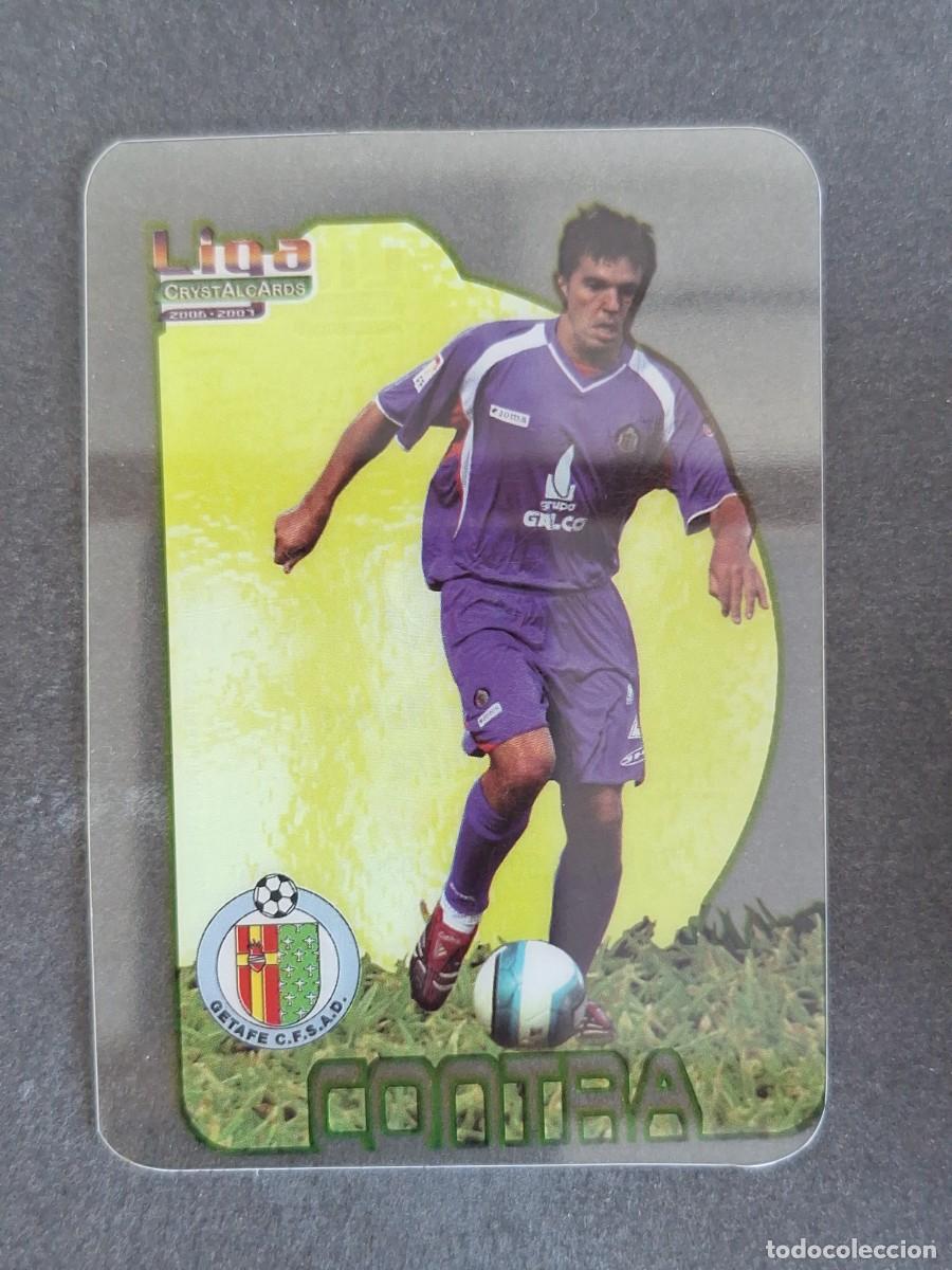 Cromos de f&uacute;tbol: L1 CONTRA GETAFE C. F. 148 MUNDICROMO CRYSTALCARDS LIGA 2006 2007 06 07